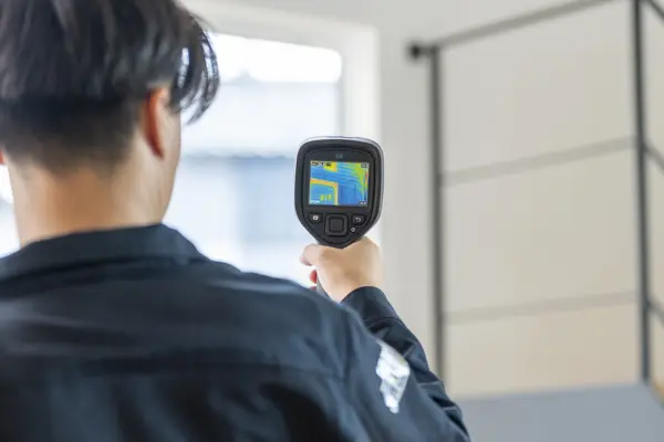 石川県小松市の気密測定