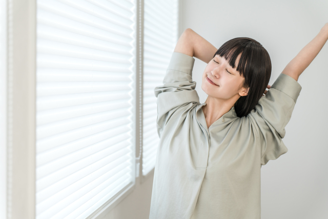 断熱と気密が両立した住宅の室内